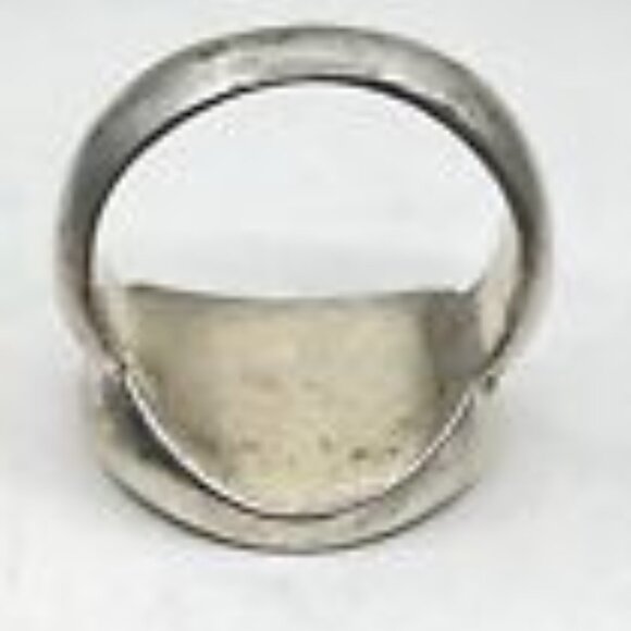 Like New, Authentic Tiffany & Co. Sterling Silver Signet Ring - Size 6 - Picture 2 of 7